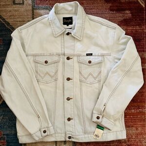 Large Men’s Unlined Denim Jacket NWT